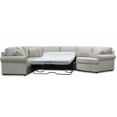 Layout I: Three Piece Sleeper Sectional 93" x 163"