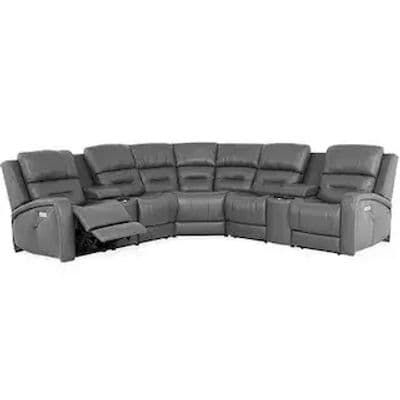 Layout E: Seven Piece Reclining Sectional 120" x 120"