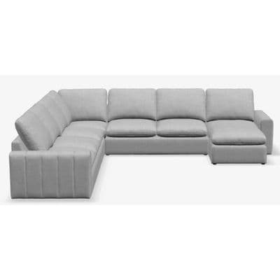 Layout J: Five Piece Sectional. 144" x 135" x 64" 