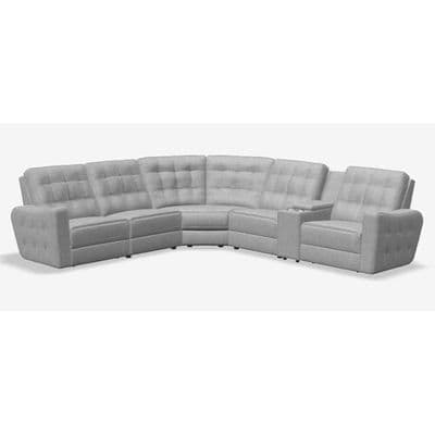 Layout E: Six Piece Reclining Sectional 124" x 137"