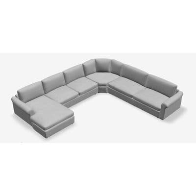 Layout I: Four Piece Sectional 61" x 142" x 135"