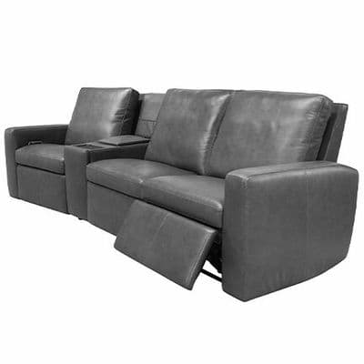 Layout B: Four Piece Reclining Sectional 123" Wide