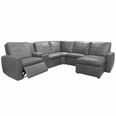 Layout C: Six Piece Reclining Sectional 97" x 110"