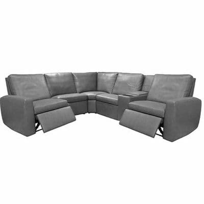 Layout E:  Six Piece Reclining Sectional 97" x 110"