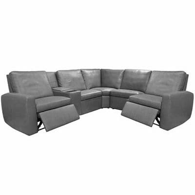 Layout F:  Six Piece Reclining Sectional 110" x 97"