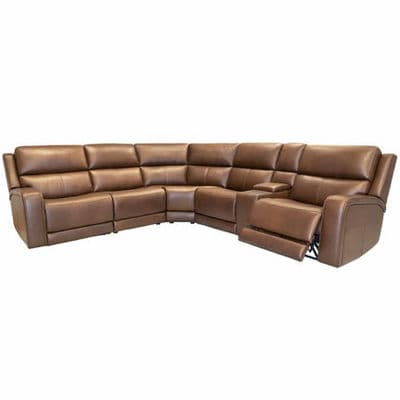 Layout A: Six Piece Reclining Sectional 102" x 115"