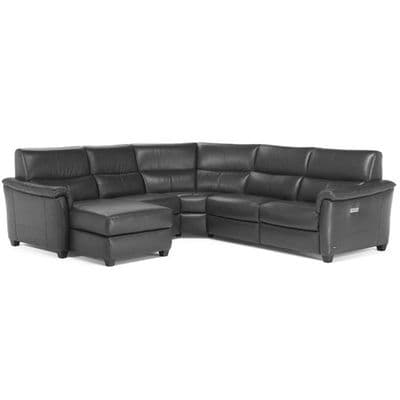 Layout F: Five Piece Reclining Sectional  (Chaise Left Side) - 110" x 111"