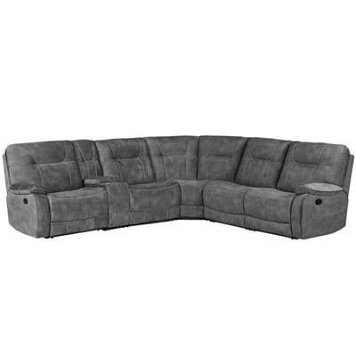 Layout B:  Six Piece Reclining Sectional 131.5 x 118.5