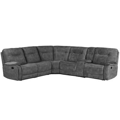 Layout B:  Six Piece Reclining Sectional 118.5" x 131.5"