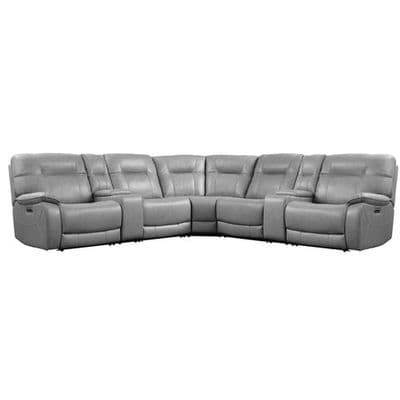 Layout D:  Seven Piece Reclining Sectional 131.5" x 131.5"