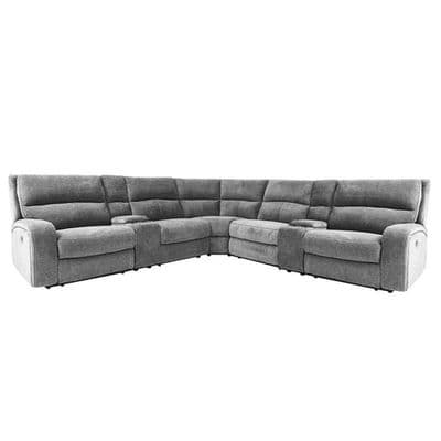 Layout D:  Seven Piece Reclining Sectional  131" x 131"