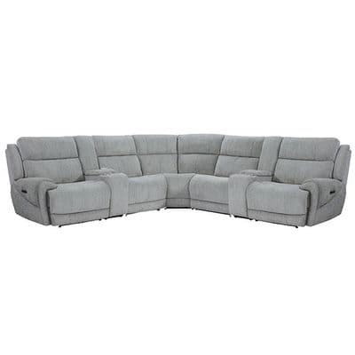 Layout D:  Seven Piece Reclining Sectional 129" x 129"