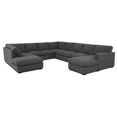 Layout L: Six Piece Sectional 94" x 163" x 129" x 69"