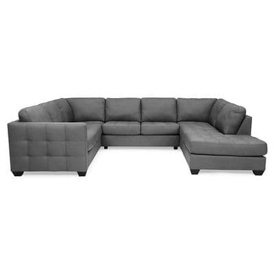 Layout J:  Three Piece Sectional 96" x 128" x 91"